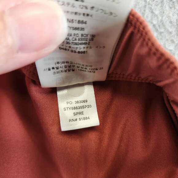 Patagonia Skort Womens L Pink Fleetwith Faux Wrap Commuting Work Travel Golf - Picture 11 of 13